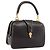 Bolsa de mão GUCCI em couro marrom e dourado Auth LN133V
