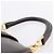 Bolsa de mão GUCCI em couro marrom e dourado Auth LN133V - vista 14