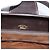 Bolsa de mão GUCCI em couro marrom e dourado Auth LN133V - vista 18
