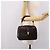 Bolsa de mão GUCCI em couro marrom e dourado Auth LN133V - vista 23