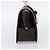 Bolsa de mão GUCCI em couro marrom e dourado Auth LN133V - vista 3