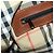 Borsa Boston Burberrys in pelle marrone tono oro Auth 201252A - vista 21