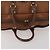 Borsa Boston Burberrys in pelle marrone tono oro Auth 201252A - vista 7