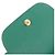 Autre Marque Borsa a tracolla SAINT LAURENT in pelle verde tono oro Auth 203497 - vista 22