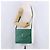 Autre Marque Borsa a tracolla SAINT LAURENT in pelle verde tono oro Auth 203497 - vista 30