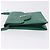 Autre Marque Borsa a tracolla SAINT LAURENT in pelle verde tono oro Auth 203497 - vista 8
