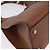 Borsa GUCCI G Jackie in pelle Taurillon Clemence Marrone Oro 130995 Auth am12624M D'oro - vista 17