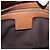 Borsa GUCCI G Jackie in pelle Taurillon Clemence Marrone Oro 130995 Auth am12624M D'oro - vista 22