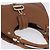 Borsa GUCCI G Jackie in pelle Taurillon Clemence Marrone Oro 130995 Auth am12624M D'oro - vista 6