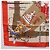 Hermès HERMES Carre 90 Pañuelo de Seda "LE CARNAVAL DE VENISE" Red Auth ki6857 Roja - vista 8