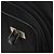 Sac Boston PRADA Nylon Noir Argent Auth 201310 Argenté - vue 17