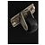 Sac Boston PRADA Nylon Noir Argent Auth 201310 Argenté - vue 6