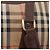 Sac Boston Burberrys Nova Check Canvas Beige Gold Auth 204367 Doré - vue 17