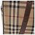 Sac Boston Burberrys Nova Check Canvas Beige Gold Auth 204367 Doré - vue 2