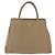 Bolsa de mão PRADA Nylon Bege Auth ar14168 - vista 13