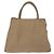 Bolsa de mão PRADA Nylon Bege Auth ar14168 - vista 3