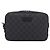 Borsa Clutch GUCCI GG Supreme PVC Nero Argento 495562 Auth 201486V - vista 2