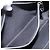 Borsa Clutch GUCCI GG Supreme PVC Nero Argento 495562 Auth 201486V - vista 21