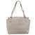 Saco Tote PRADA em couro Taurillon Clemence Cinza Gold Auth am12588V Marrom Dourado - vista 2