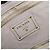 Saco Tote PRADA em couro Taurillon Clemence Cinza Gold Auth am12588V Marrom Dourado - vista 20