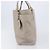 Saco Tote PRADA em couro Taurillon Clemence Cinza Gold Auth am12588V Marrom Dourado - vista 3