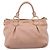 Miu Miu Tote Bag Leder 2-Wege Rosa Goldfarben Auth BA15531 Pink - Ansicht 13