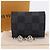Abotoaduras LOUIS VUITTON Damier Graphite LV Catch Cuffs Metal M80188 Auth BA15541V Prata Damier ebene - vista 12