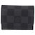 Abotoaduras LOUIS VUITTON Damier Graphite LV Catch Cuffs Metal M80188 Auth BA15541V Prata Damier ebene - vista 13