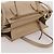 Borsa Salvatore Ferragamo Gancini in pelle 2way Beige Gold Auth 203581 D'oro - vista 15