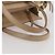 Borsa Salvatore Ferragamo Gancini in pelle 2way Beige Gold Auth 203581 D'oro - vista 16