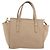 Borsa Salvatore Ferragamo Gancini in pelle 2way Beige Gold Auth 203581 D'oro - vista 3