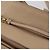 Borsa Salvatore Ferragamo Gancini in pelle 2way Beige Gold Auth 203581 D'oro - vista 30