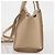 Borsa Salvatore Ferragamo Gancini in pelle 2way Beige Gold Auth 203581 D'oro - vista 6