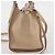 Borsa Salvatore Ferragamo Gancini in pelle 2way Beige Gold Auth 203581 D'oro - vista 7
