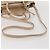 Borsa Salvatore Ferragamo Gancini in pelle 2way Beige Gold Auth 203581 D'oro - vista 9
