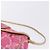 Céline Borsa a tracolla CELINE Paris Macadam Canvas Denim Pink Gold Auth 204045A Rosa D'oro - vista 15