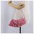 Céline Borsa a tracolla CELINE Paris Macadam Canvas Denim Pink Gold Auth 204045A Rosa D'oro - vista 30