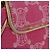 Céline Borsa a tracolla CELINE Paris Macadam Canvas Denim Pink Gold Auth 204045A Rosa D'oro - vista 4