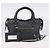 Sac à main BALENCIAGA Classic Mini City en cuir Gris Argent 300295 Auth ka6230SAM Marron Argenté - vue 12