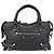 Sac à main BALENCIAGA Classic Mini City en cuir Gris Argent 300295 Auth ka6230SAM Marron Argenté - vue 13