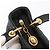 Borsa a mano Christian Dior Canage Canvas Black Gold Auth 204259 Nero D'oro - vista 16