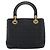 Borsa a mano Christian Dior Canage Canvas Black Gold Auth 204259 Nero D'oro - vista 3