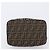 FENDI Zucca Canvas Vanity Handtasche Schwarz Braun Auth 201467 - Ansicht 5