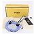 FENDI x FRGMT x POKEMON Bucket Hat Zucca Nylon Brown Blue Auth 167597SM Braun Blau - Ansicht 12