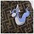 FENDI x FRGMT x POKEMON Bucket Hat Zucca Nylon Brown Blue Auth 167597SM Braun Blau - Ansicht 5