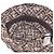 FENDI x FRGMT x POKEMON Bucket Hat Zucca Nylon Brown Blue Auth 167597SM Braun Blau - Ansicht 8