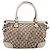 Borsa GUCCI GG Canvas Sukey 2way Beige Gold 247902 Auth 201493 D'oro - vista 2