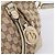 Borsa GUCCI GG Canvas Sukey 2way Beige Gold 247902 Auth 201493 D'oro - vista 21