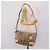 Borsa GUCCI GG Canvas Sukey 2way Beige Gold 247902 Auth 201493 D'oro - vista 28