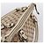 Borsa GUCCI GG Canvas Sukey 2way Beige Gold 247902 Auth 201493 D'oro - vista 6